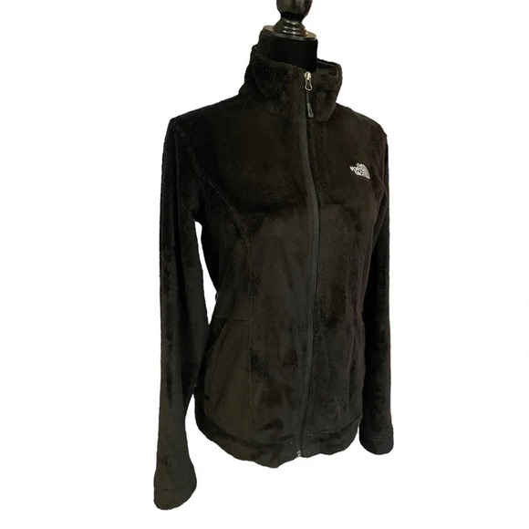 The North Face Women's Shadow Luxe Osito Fleece Jacket Black - Picture 5 of 8